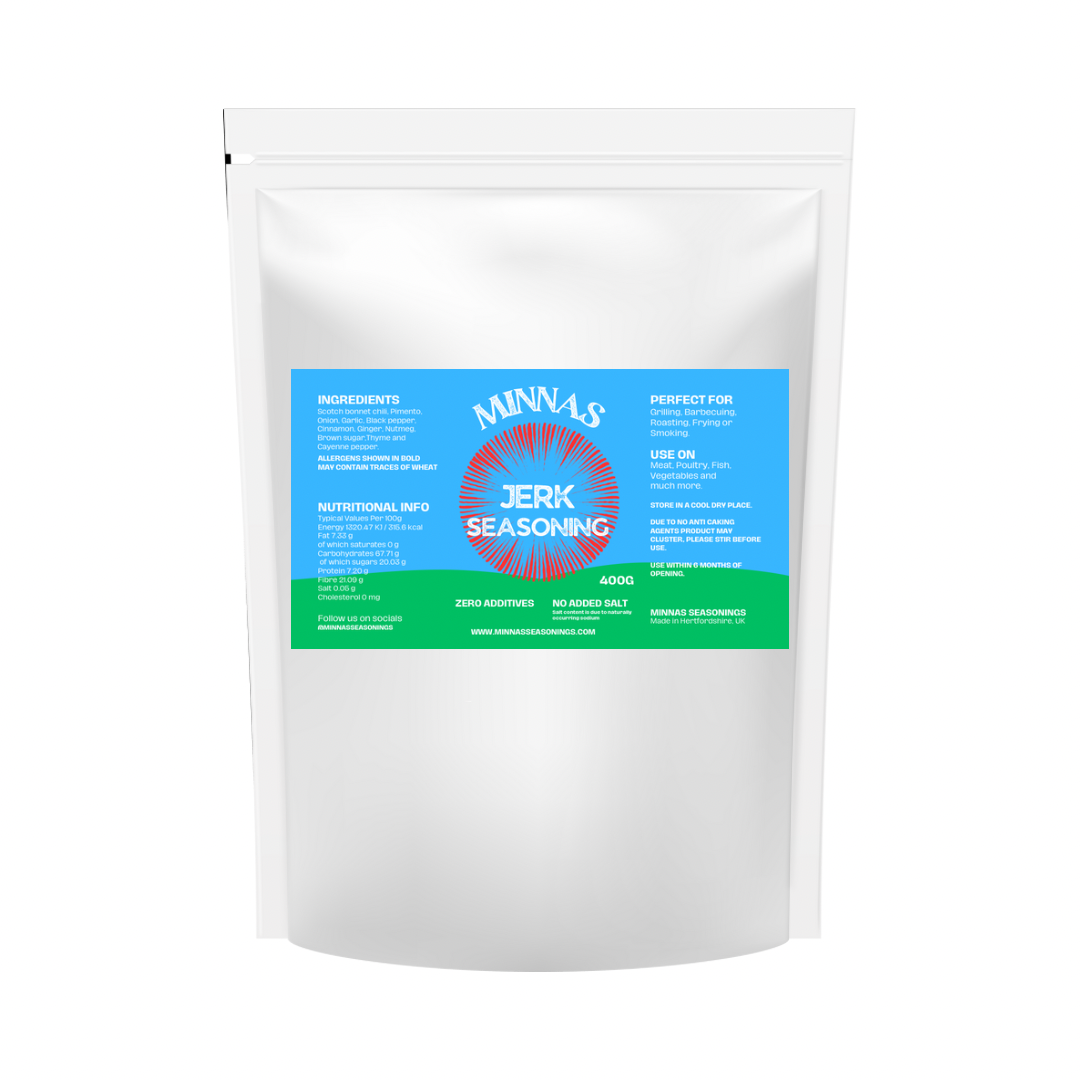 Minnas Jerk Seasoning - 400g